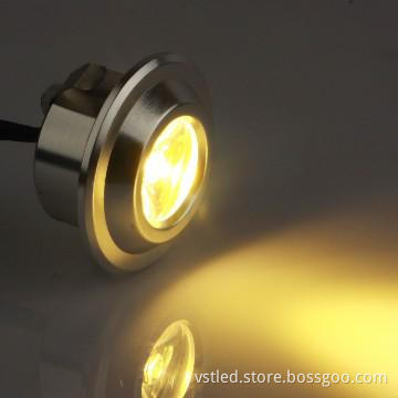 Circle High Bright Aluminium LED Cabinet Light